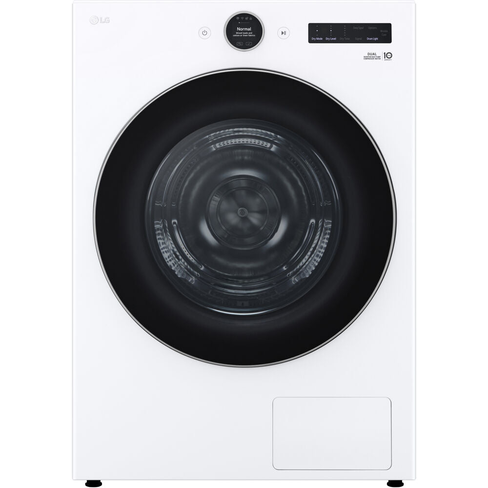 LG 7.8 CF Dual Inverter Heat Pump Ventless Dryer with Direct Drive,Laundry
