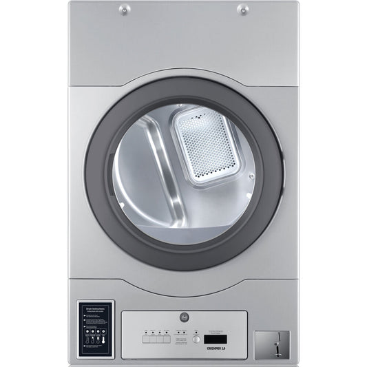 Crossover 7.0 CF Commercial Electric Dryer, Bottom Ctrl (STACKED SETUPS ONLY),Laundry