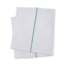 26X36 2.50LBS GREEN STRIPE Osnaburg TEA TOWEL ( GTT250 )