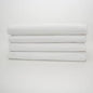 36X80X9 T130 55/45 BLENDED WHITE FITTED SHEET