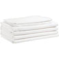 36X84X9 T130 55/45 BLENDED WHITE FITTED SHEET