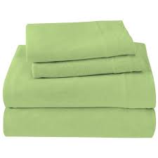 36X84X16 19 OZ BLENDED KNITTED SHEET GREEN HEMM