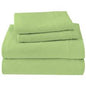 36X84X16 19 OZ BLENDED KNITTED SHEET GREEN HEMM
