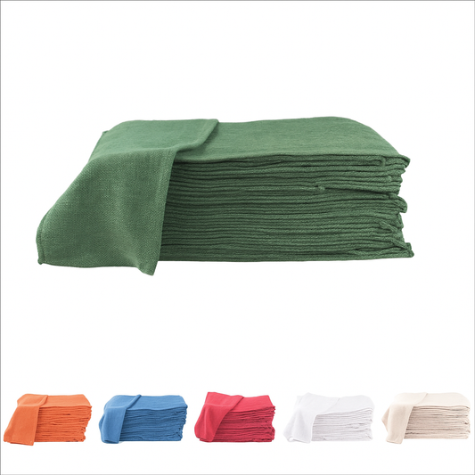18X18 155LBS 2500PCS NATURAL SHOP TOWEL