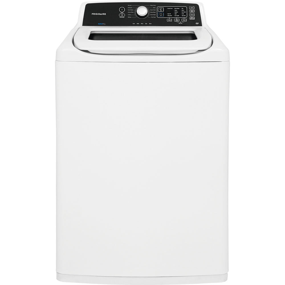 Frigidaire 4.1 CF Top Load Washer, SS Drum, AGITATOR with Deep Fill, 680 RPM,Laundry