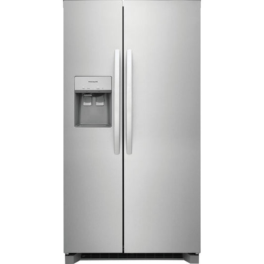 25 CF Side-by-Side Refrigeraotr with Internal Water Dispenser
