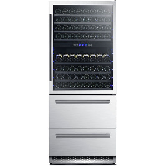 Forno 16 CF Wine Cooler, Two Refrigerated Drawers