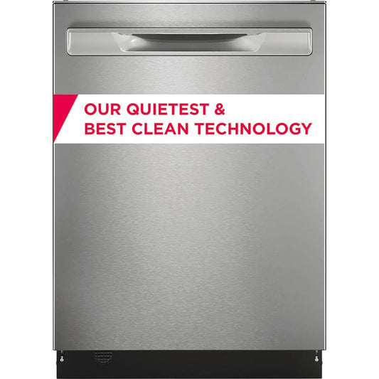 Frigidaire 24" Dishwasher, Stainless tub, pocket handle