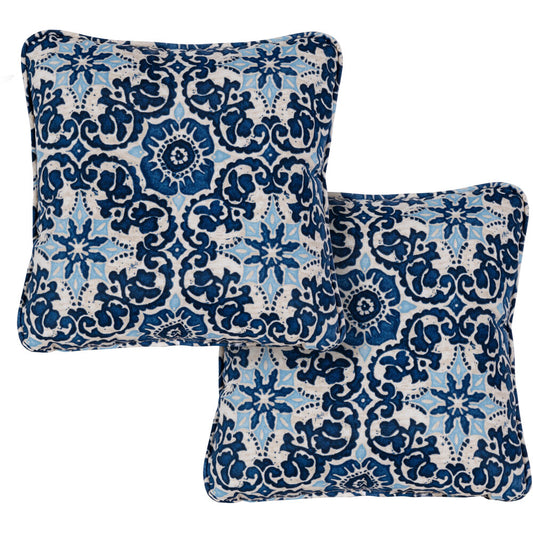 Hanover Hanover Toss Pillow Medallion Pattern Set of 2472