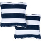Hanover Hanover Toss Pillow Stripe Pattern Set of 2483