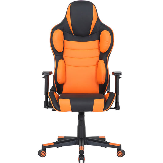Hanover Hanover Commando Gas Lift 2-Tone Gaming Chair, Faux Leather, NO Cushions