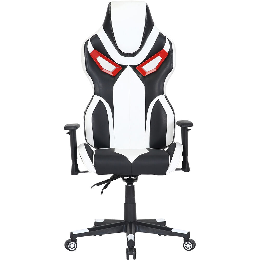 Hanover Hanover Commando Gas Lift 2-Tone Gaming Chair, Faux Leather, NO Cushions