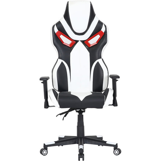 Hanover Hanover Commando Gas Lift 2-Tone Gaming Chair, Faux Leather, NO Cushions