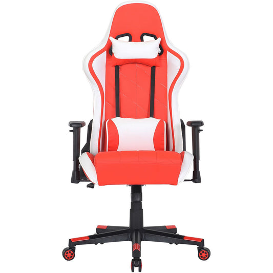 Hanover Hanover Commando Gas Lift 2-Tone Gaming Chair, Faux Leather, Cushions