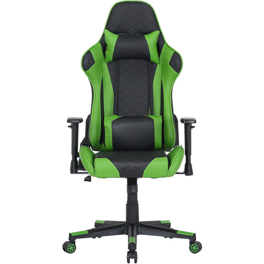 Hanover Hanover Commando Gas Lift 2-Tone Gaming Chair, Faux Leather, Cushions