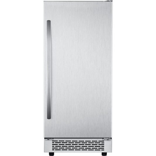 Grandeur Undercounter Ice Maker, 32 lbs/day, Touch Control, Pump