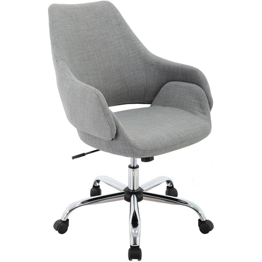 Hanover Everson 17.75-20.75" Gas Lift, Wheeled Office Chair