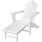 Hanover Hanover All-Weather Adirondack Chair w/ Attached Ottoman418
