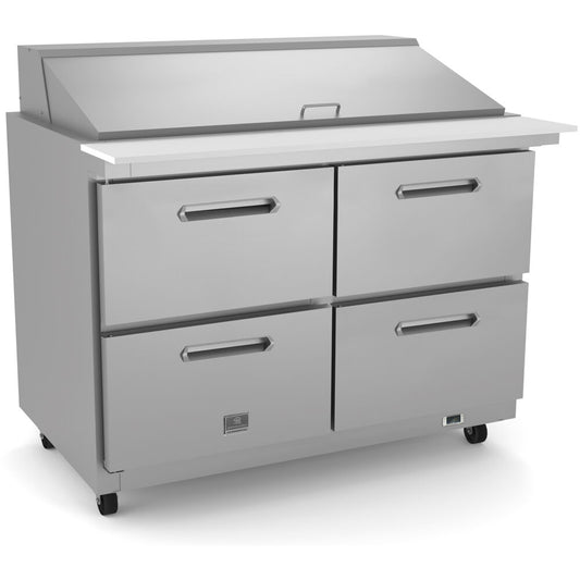 48" FOUR DRAWER MEGA TOP PREP