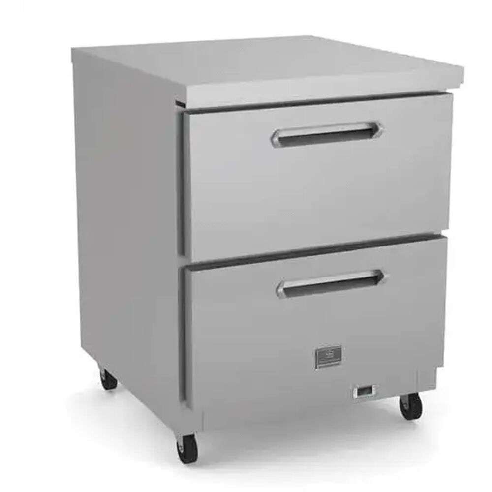 27" TWO DRAWER UNDERCOUNTER REFRIG