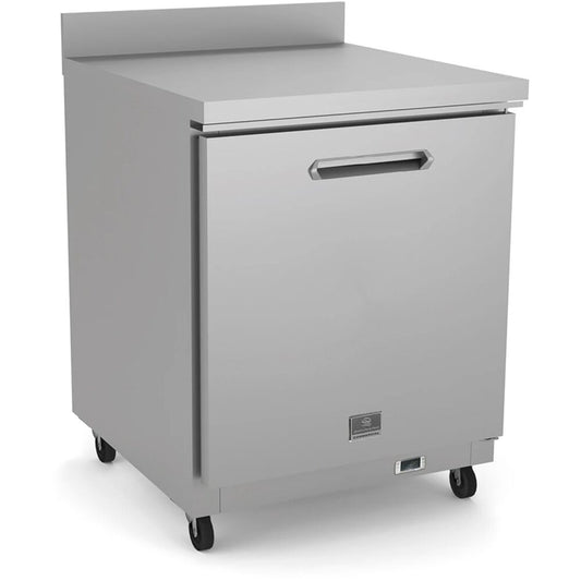 27" ONE DOOR WORK TOP REFRIG