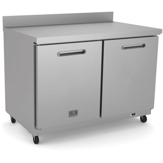 60" TWO DOOR WORK TOP REFRIG