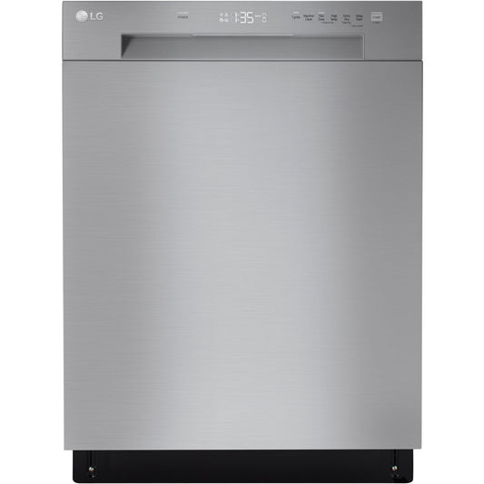 LG 24" Front Control Dishwasher, 52 dBA, AutoLeak Protection, Dynamic Dry