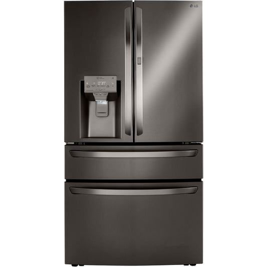 LG,23 CF Counter-Depth 4-Door Refrig, DID, Craft Ice, Full Convert, ThinQ