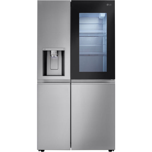 27 CF Side-by-Side InstaView, Dual Ice Makers with Craft Ice