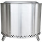 LifeSmart 20 Inch Smokeless Foldable Fire Pit with Grill Grate369
