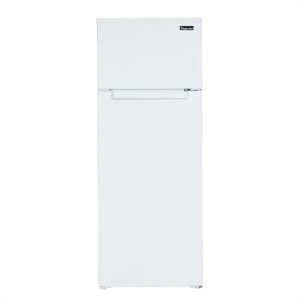 Magic Chef 7.4 Cu Ft Top-Mount Refrigerator, E-Star MCDR740WE