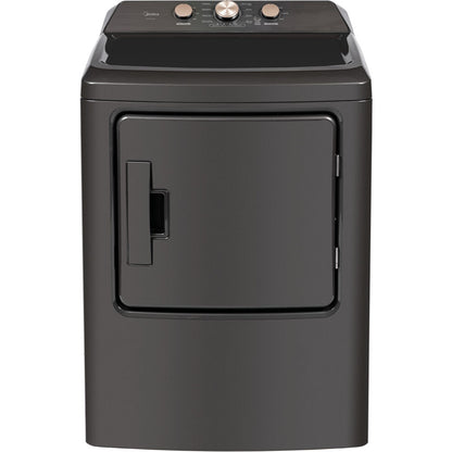 Midea 6.7 CF Gas Dryer, Sensor Dry,Laundry