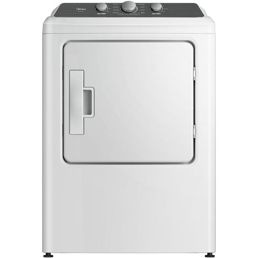 Midea 6.7 CF Gas Dryer, Sensor Dry,Laundry