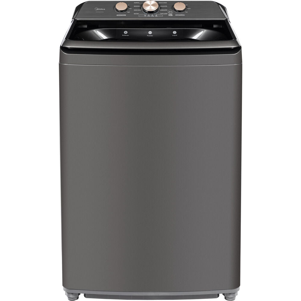 Midea4.1 CF Top Load Washer, Agitator, Stainless TubMLTW41A1BMG