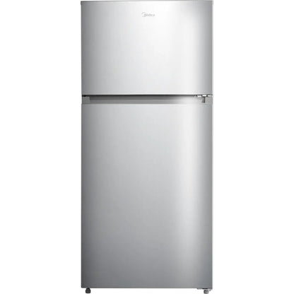 14 CF Top Mount Refrigerator, Glass Shelves, Ice Maker Ready, ESTAR
