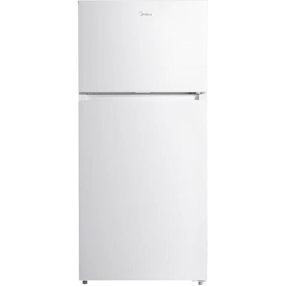 14 CF Top Mount Refrigerator, Glass Shelves, Ice Maker Ready, ESTAR