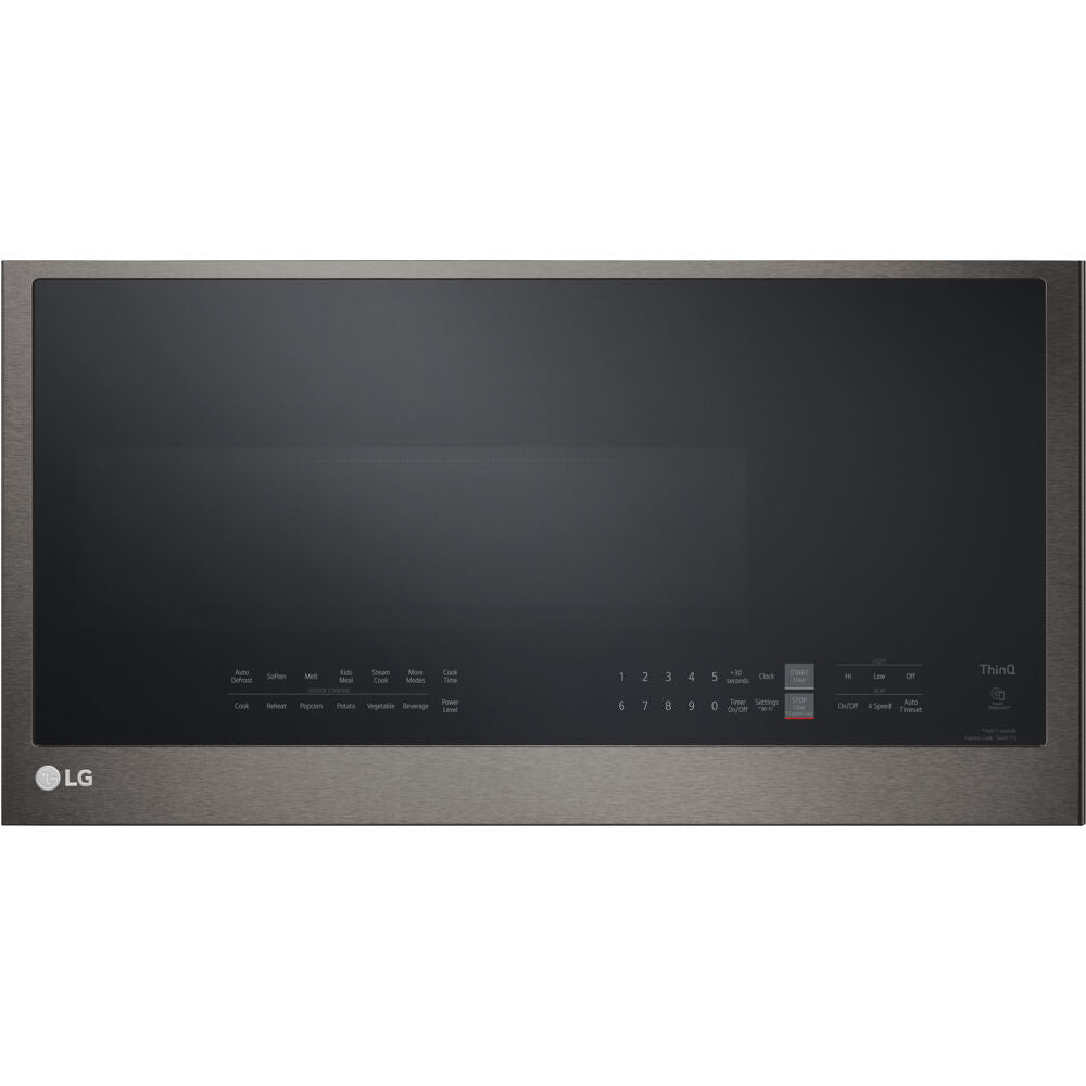 LG 2.0 CF Over-the-Range Microwave, 400 CFM, Sensor, ThinQ, EasyClean