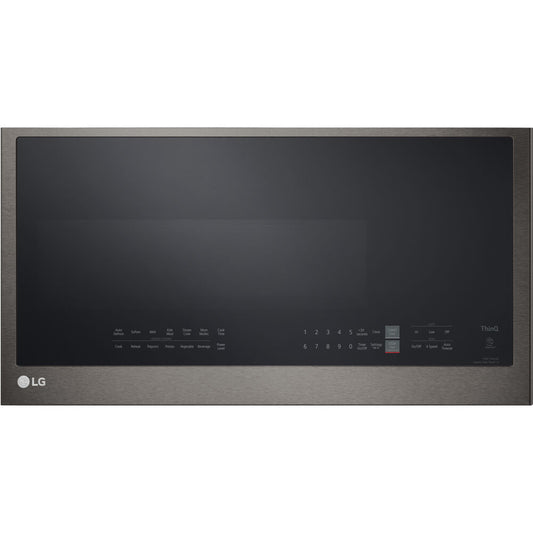 LG 2.0 CF Over-the-Range Microwave, 400 CFM, Sensor, ThinQ, EasyClean