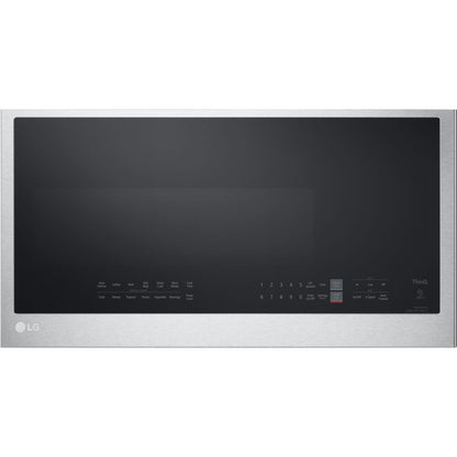 LG 2.0 CF Over-the-Range Microwave, 400 CFM, Sensor, ThinQ, EasyClean