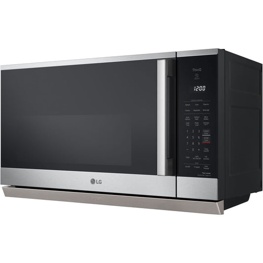 LG 2.1 CF OTR with ExtendaVent, 400 CFM, Sensor, ThinQ,EasyClean,New Handle