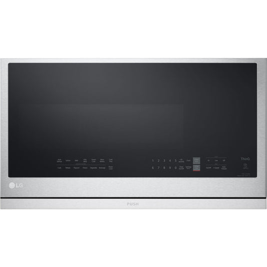 LG 2.1 CF OTR Microwave, ExtendaVent, Bottom Control, 400 CFM, Sensor