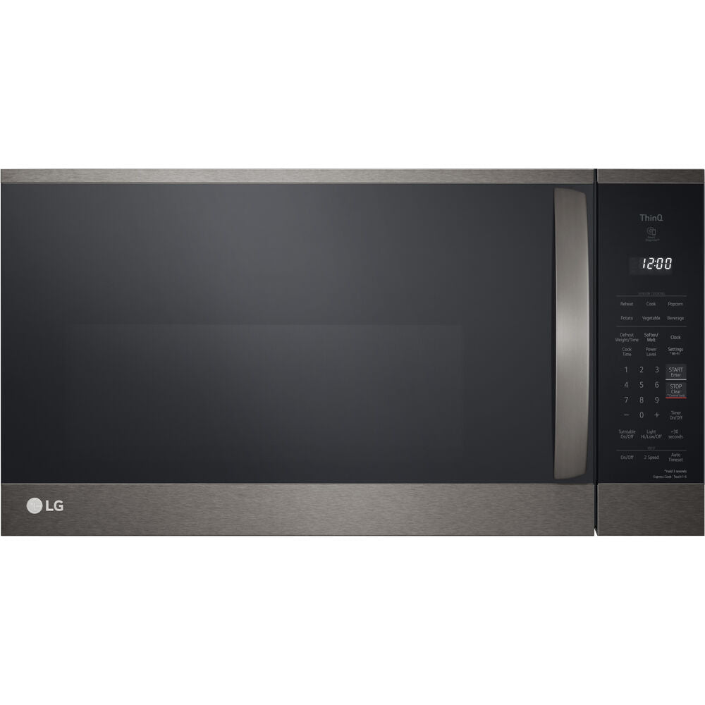 LG 1.8 CF Over-the-Range Microwave, 300 CFM, Sensor, ThinQ, EasyClean