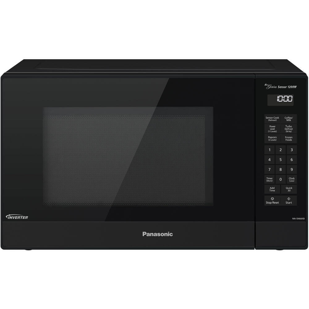 Panasonic 1.2 cu ft, 1200W, Inverter, Black Body & Door