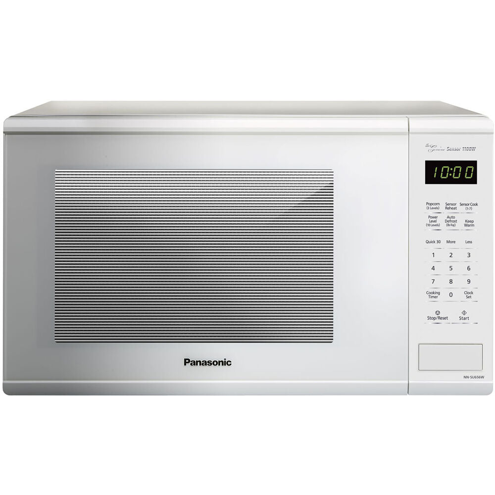 Panasonic 1.3 cu ft, 1100W, Non-Inverter, White Body & Door