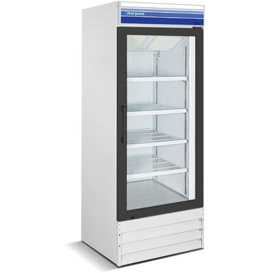 72 IN 3 Glass Door Back Bar Cooler-LED Lights