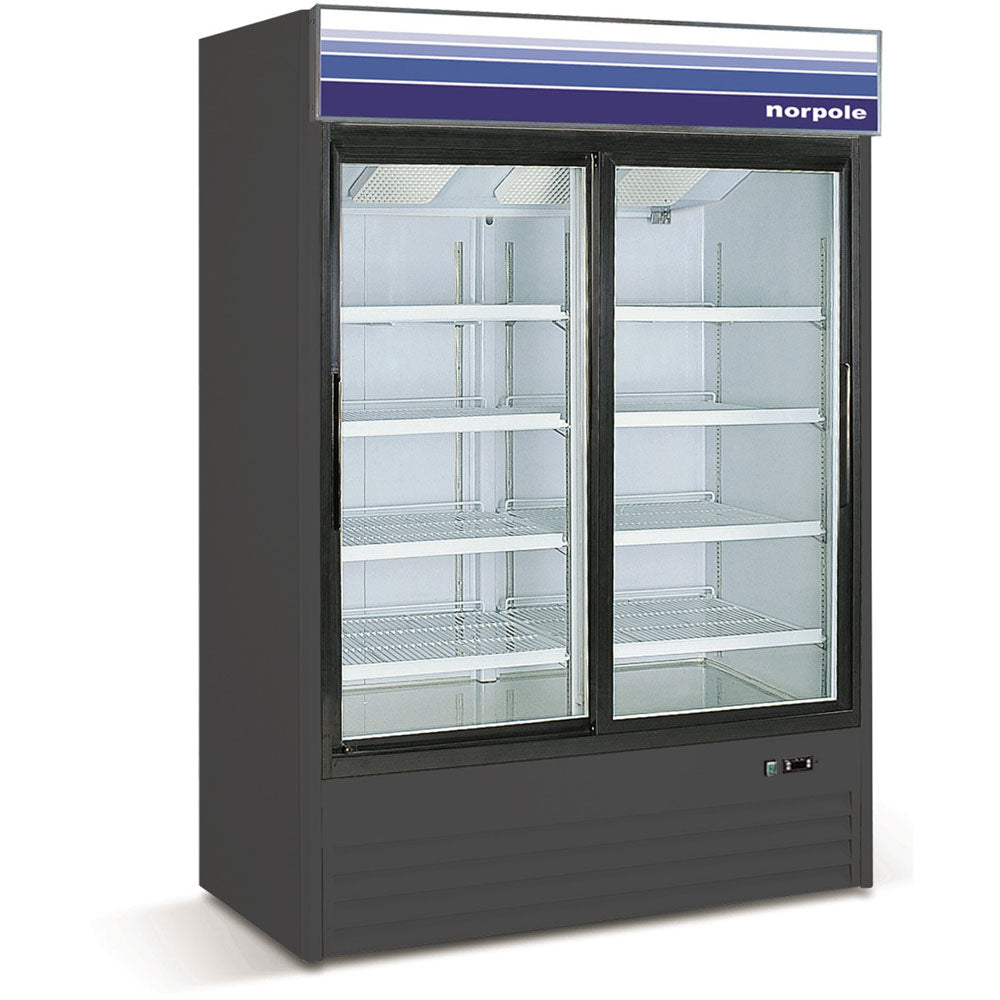 Norpole 45 Cuft. Double Door Merchandiser Refrigerator