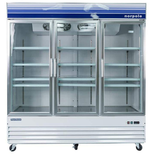 52 Cuft. Triple Door Merchandiser Refrigerator