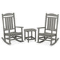 Hanover Hanover All-Weather Porch Rocker Set: 2 Porch Rockers and Side Table436