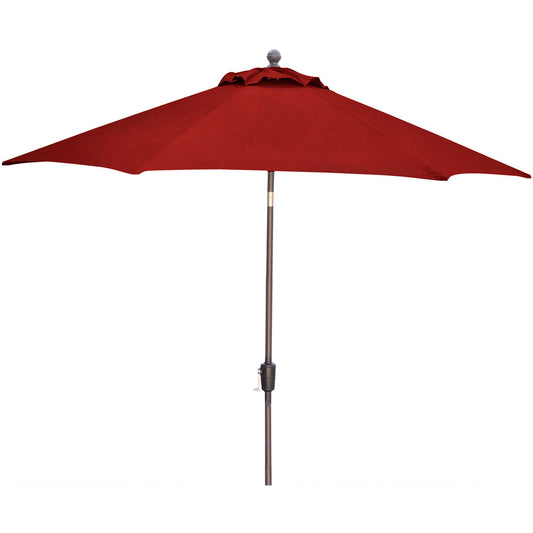 Hanover Traditions 9' Market Umbrella in Red456