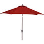 Hanover Traditions 9' Market Umbrella in Red456